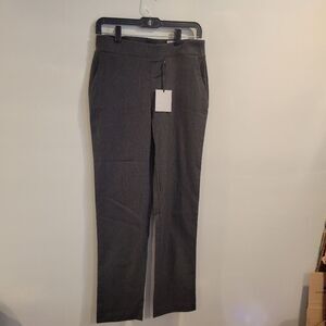 Simply Vera Wang Gray Slim Straight Pants Small Mid Rise